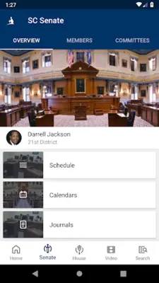 SC Legislature android App screenshot 2